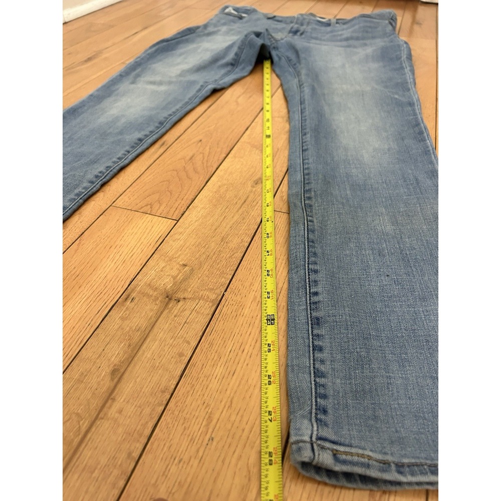 Levi's Slimming Skinny Blue Denim Jeans‎ Size 33 - Picture 4 of 9